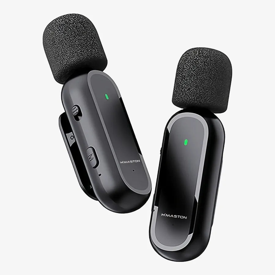 H'Maston MK07 / MK08 microfone sem fio para celular Bluetooth - Eleadermall