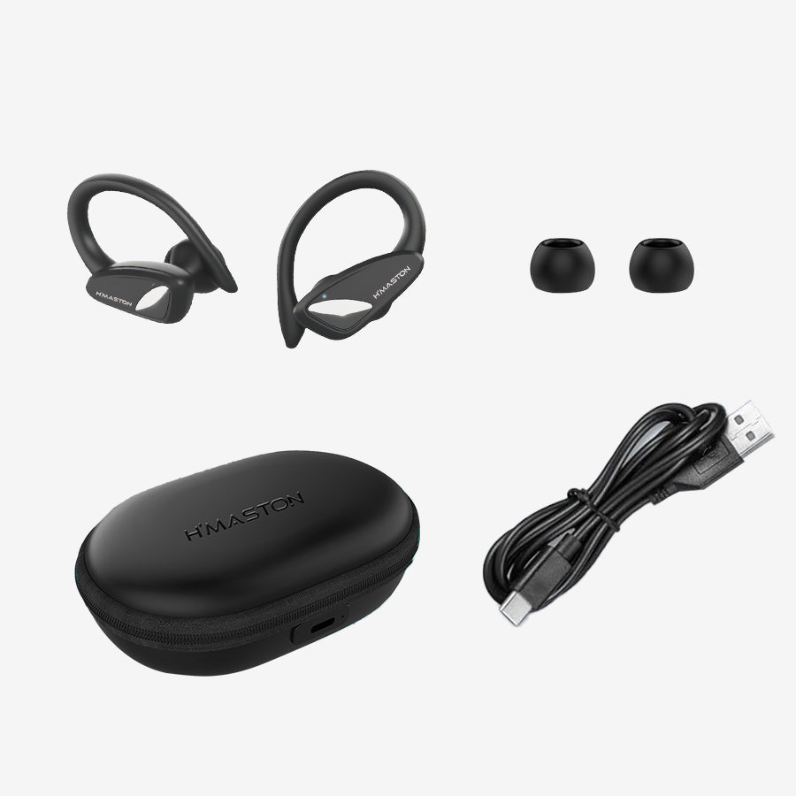H’Maston RS53 – Fone de Ouvido Bluetooth com Gancho - Eleadermall