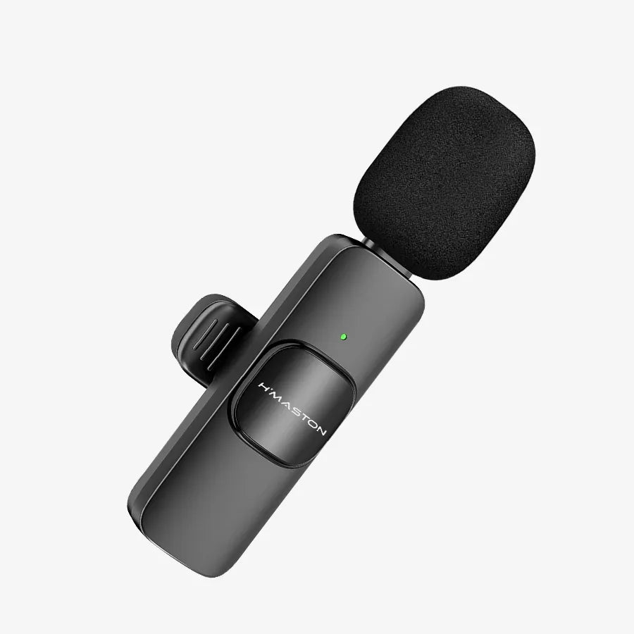 H'Maston MK09 / MK10 microfone de lapela sem fio - Eleadermall