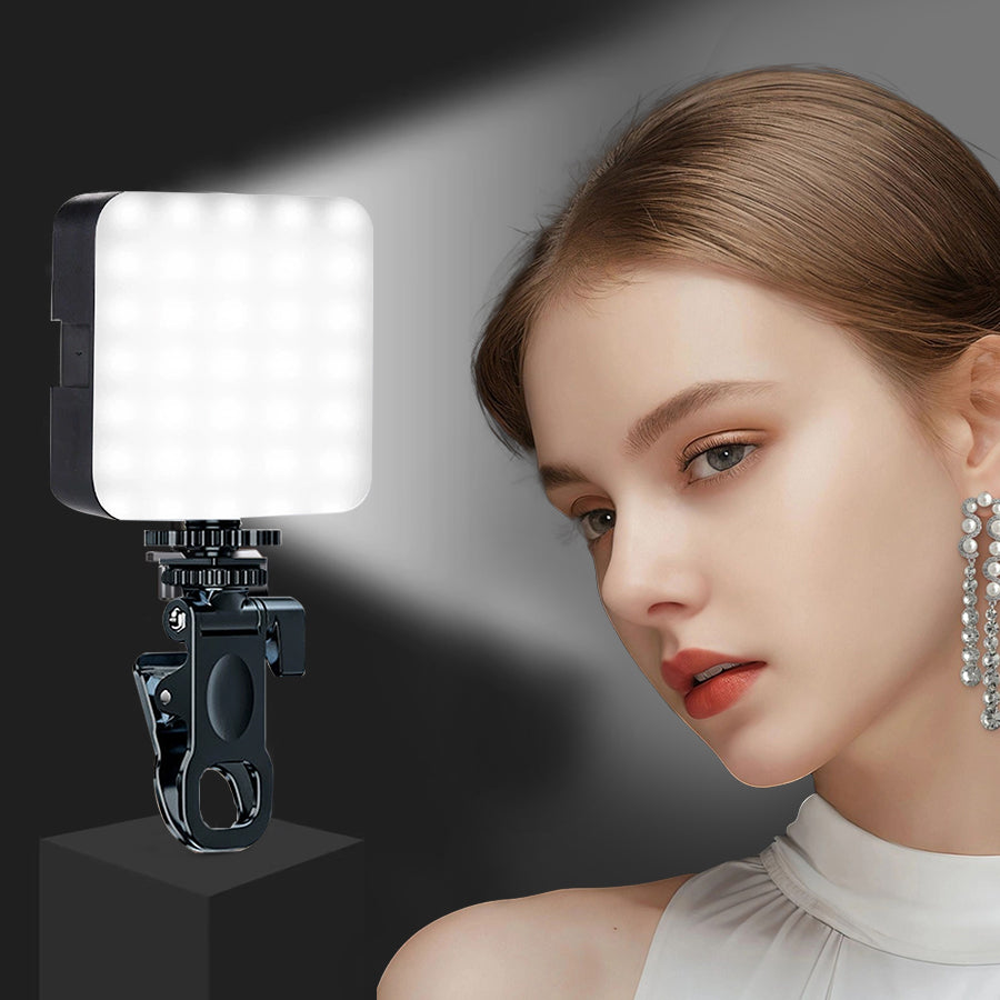 H'Maston ZB01 Selfie Light LED Portátil e Ajustável - Eleadermall