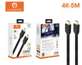 H'Maston 4K-5M Cabo HDMI 4K 5M - Alta Definição e Confiabilidade