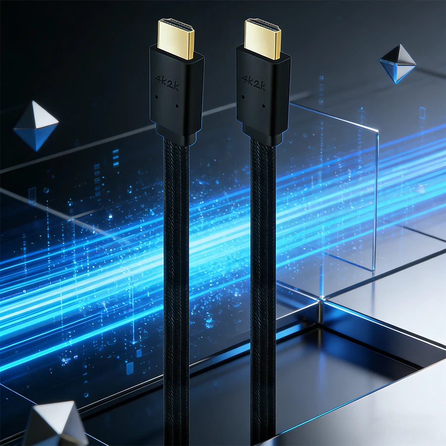 H'Maston 4K-3M Cabo HDMI Alta Definição e 3 Metros de Comprimento
