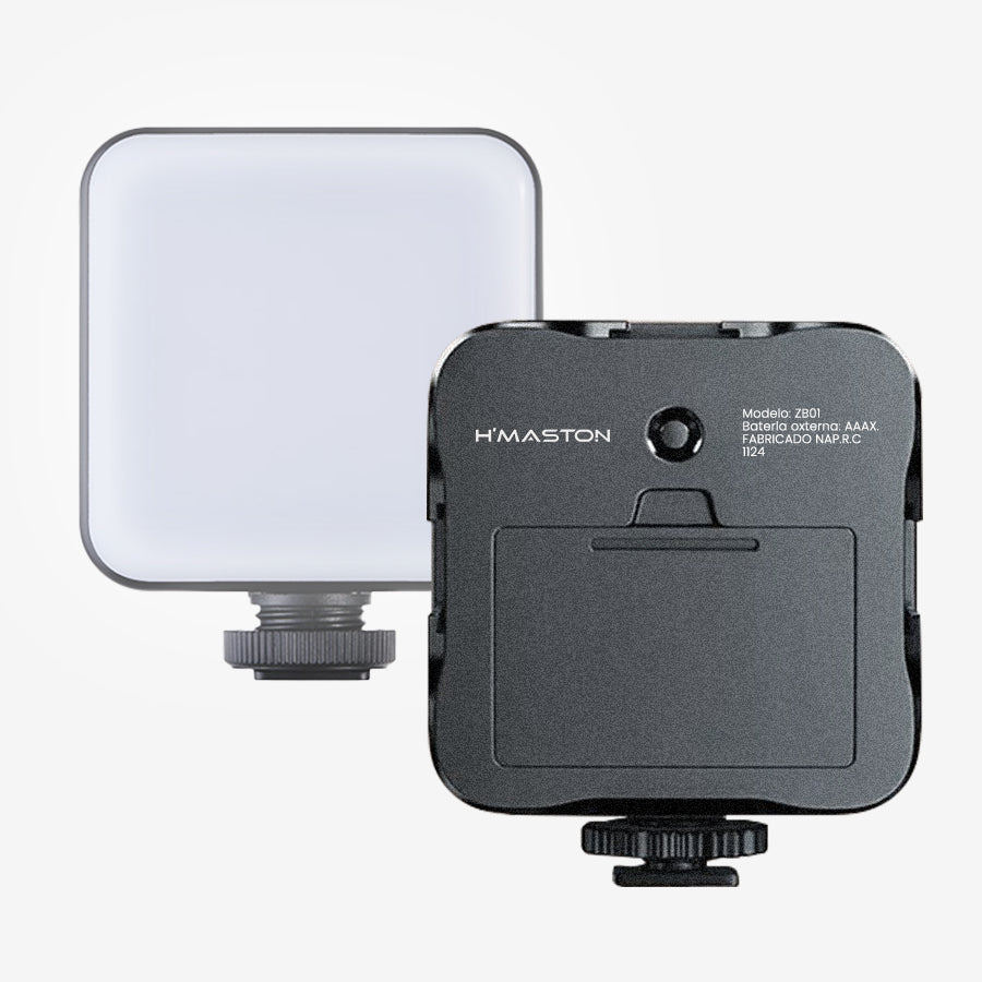 H'Maston ZB01 Selfie Light LED Portátil e Ajustável - Eleadermall