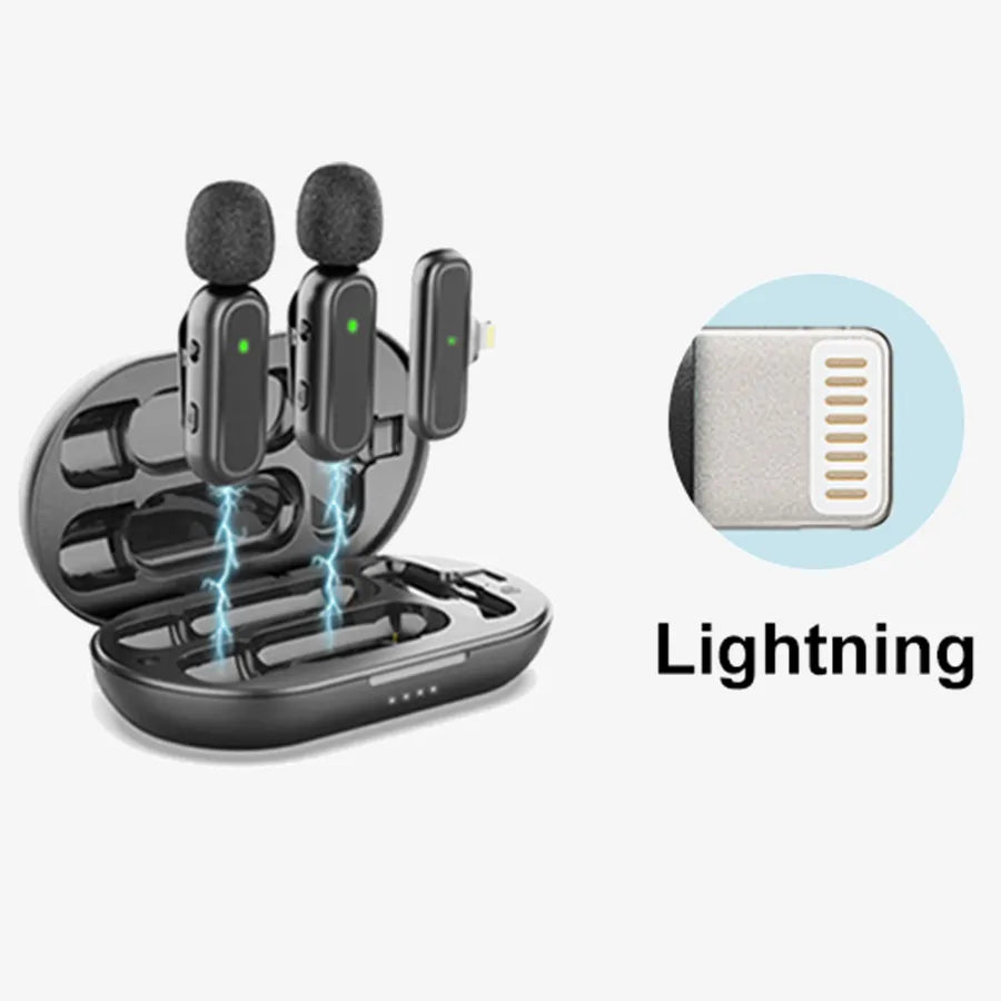 H'Maston MK07 / MK08 microfone sem fio para celular Bluetooth - Eleadermall