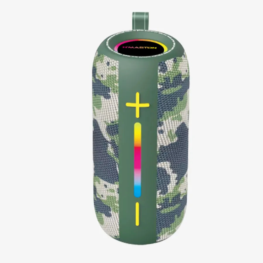 H'Maston AM12 Caixa de Som Bluetooth LED IPX6 TWS