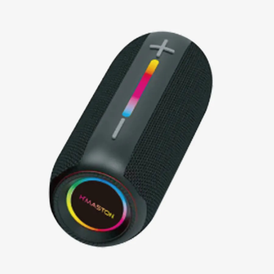 H'Maston AM12 Caixa de Som Bluetooth LED IPX6 TWS