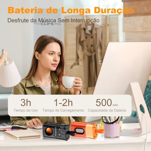 H'Maston AM24 Som Bluetooth, RGB e à Prova d'Água