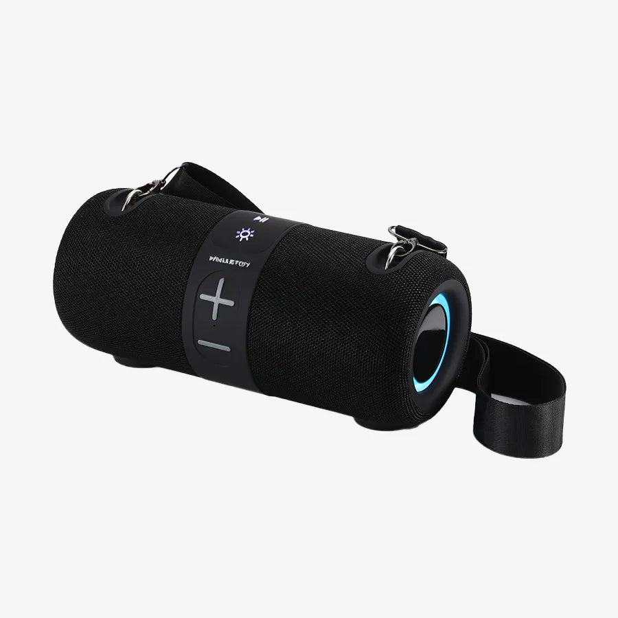 H'Maston AM48 Caixa de Som 30W Bluetooth com Luzes LED RGB