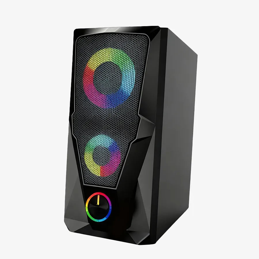 H'Maston AM56 Caixa de Som Gamar para PC - Multimídia Portátil e Prática