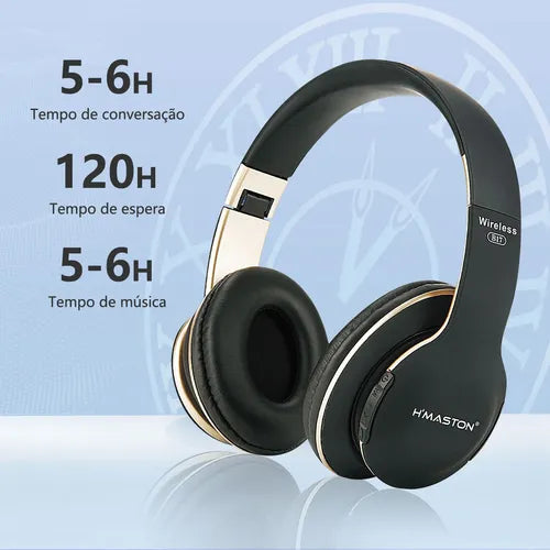 H'Maston B17 Fone Bluetooth Sem Fio com Microfone - Eleadermall