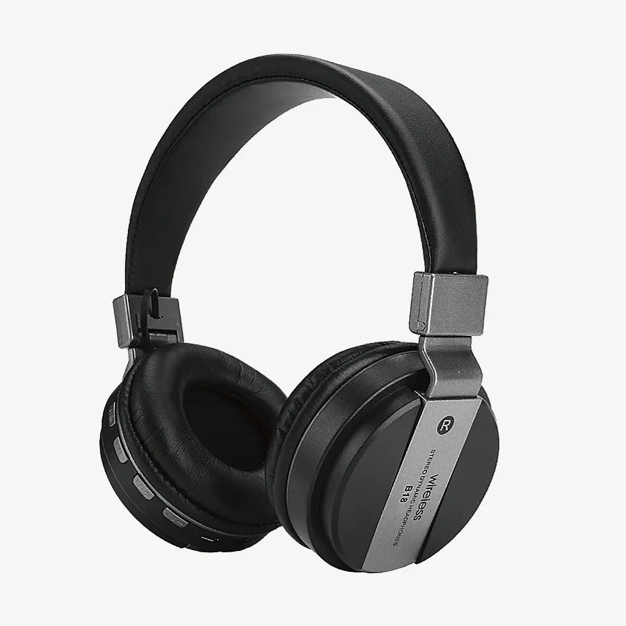 H'Maston B18 Headset Bluetooth com HI-FI Som - Eleadermall