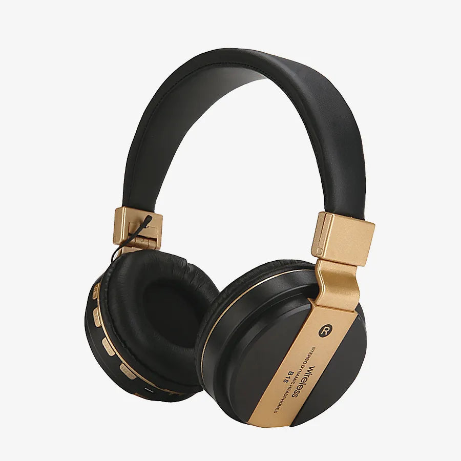 H'Maston B18 Headset Bluetooth com HI-FI Som - Eleadermall