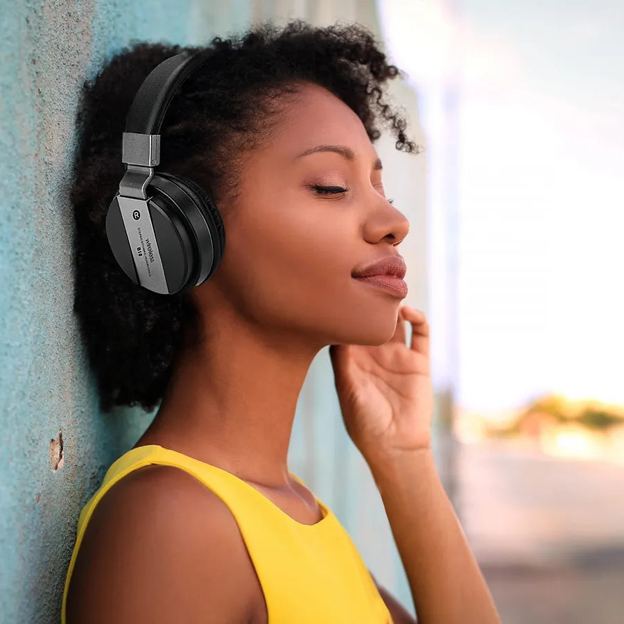 H'Maston B18 Headset Bluetooth com HI-FI Som - Eleadermall