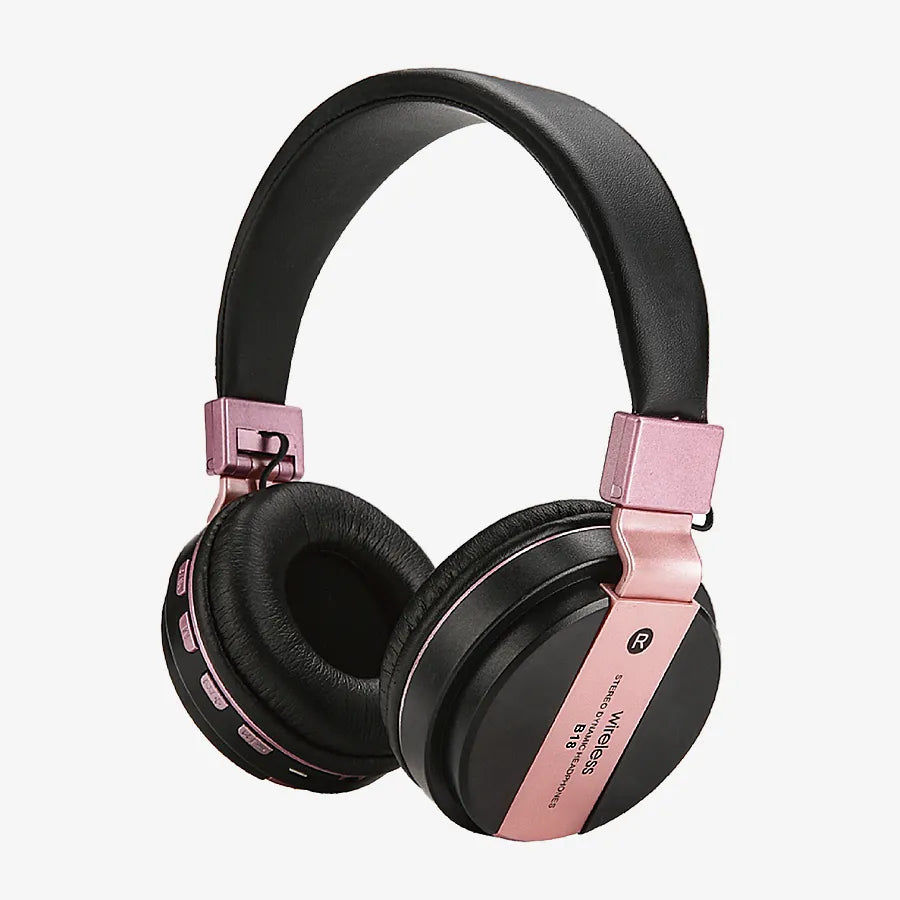 H'Maston B18 Headset Bluetooth com HI-FI Som - Eleadermall