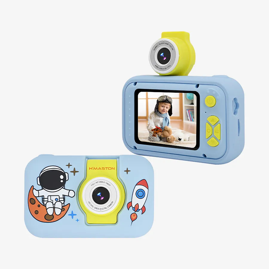 H'Maston CAM01 Câmera Infantil Flip 1080p Zoom 4x