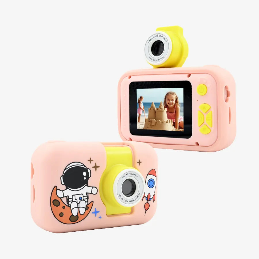 H'Maston CAM01 Câmera Infantil Flip 1080p Zoom 4x