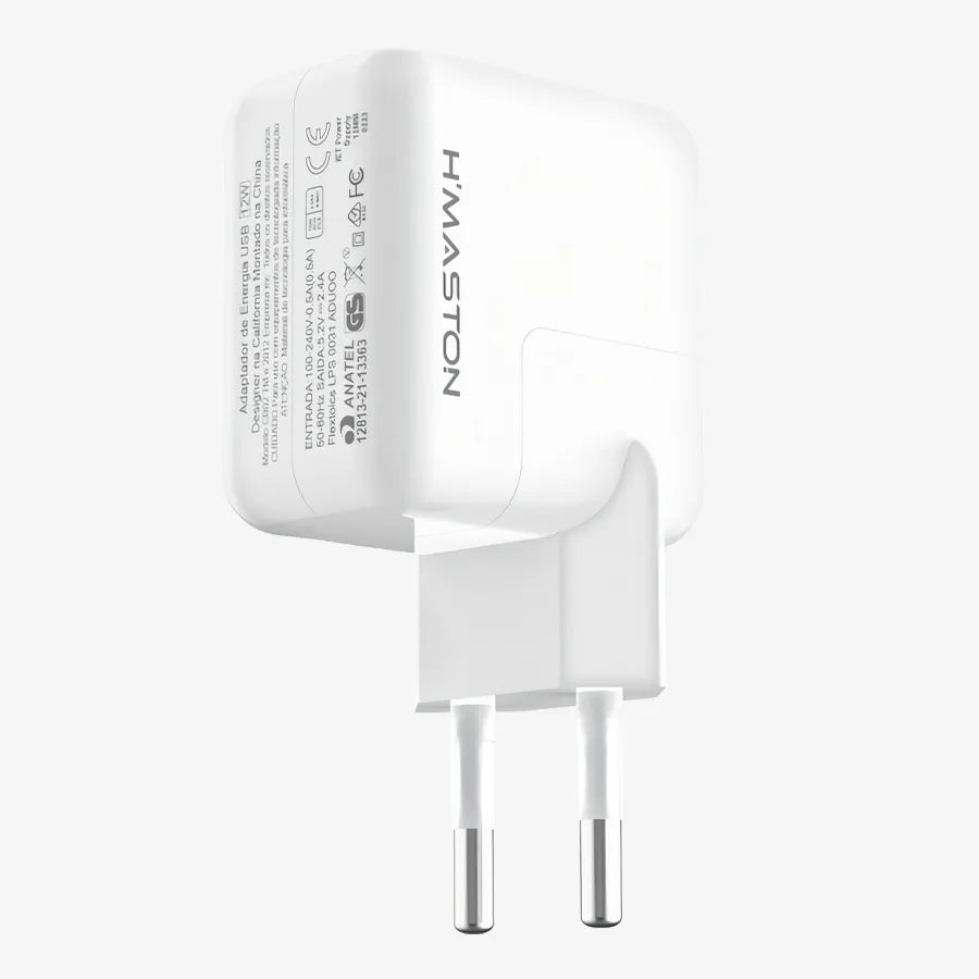 H'Maston CB02 Carregador Turbo 12W com Cabo 1m