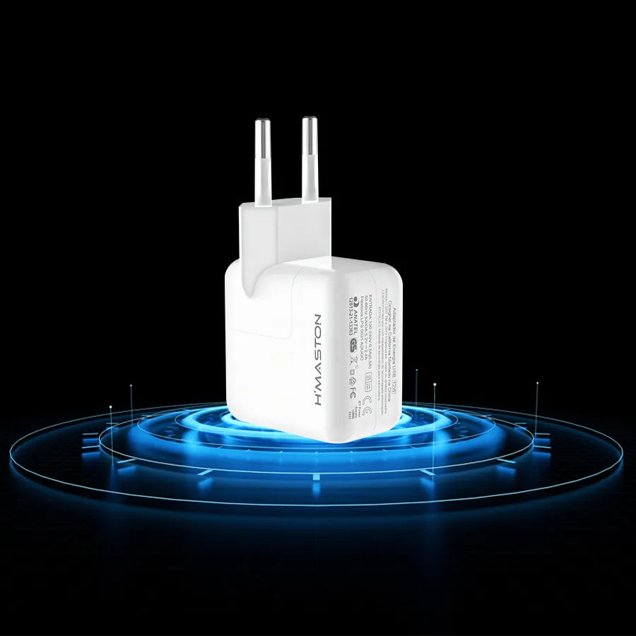 H'Maston CB02 Carregador Turbo 12W com Cabo 1m