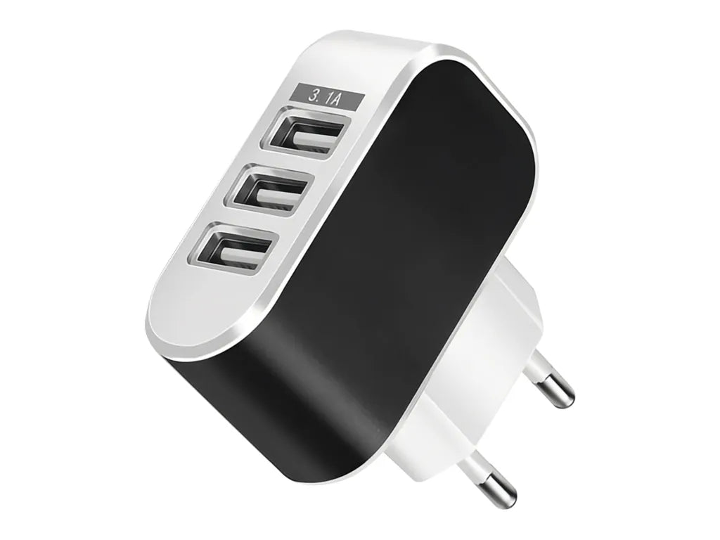 H'maston CB03 Carregador Portátil 3USB Rápido