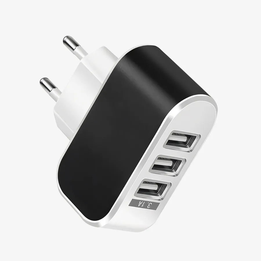 H'maston CB03 Carregador Portátil 3USB Rápido - Eleadermall