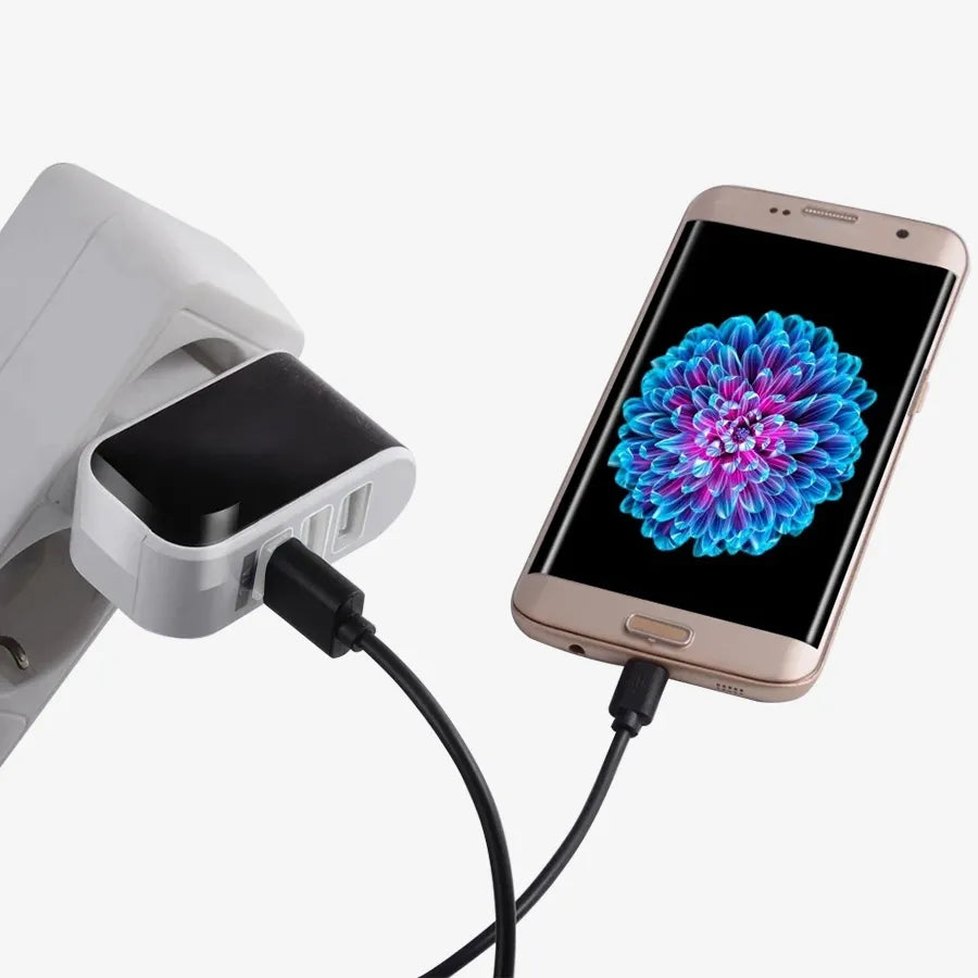 H'maston CB03 Carregador Portátil 3USB Rápido - Eleadermall