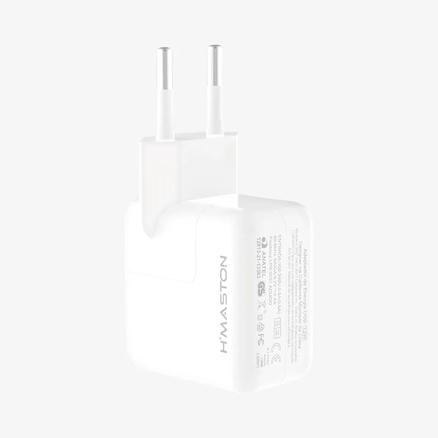 H'Maston CB06 Carregador Turbo 12W USB Lightning