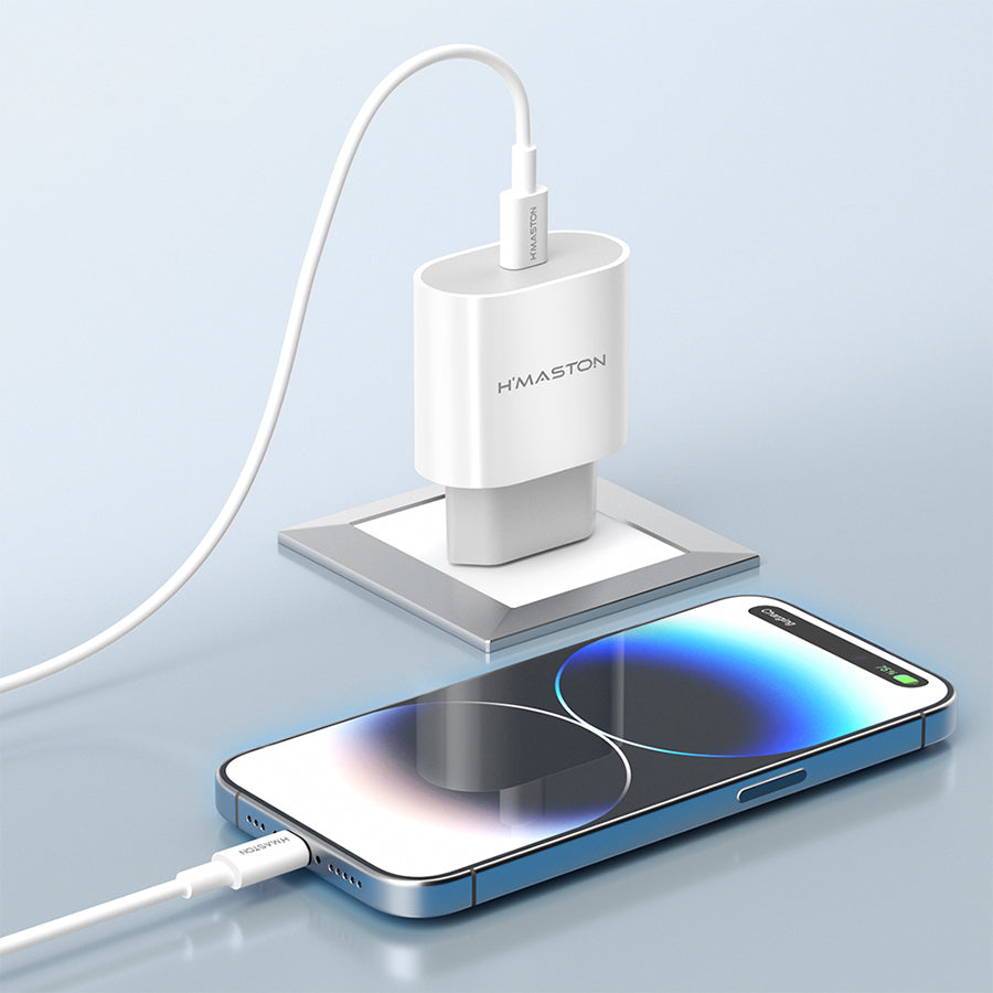 H'Maston CB23 Carregador Tipo-C Turbo 30 W p/ iPhone 15/16