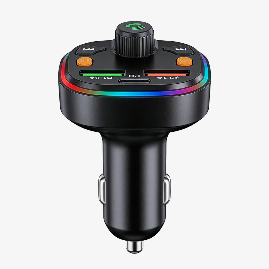 H'Maston CD05 Transmissor FM Bluetooth Áudio e Chamadas Veiculares