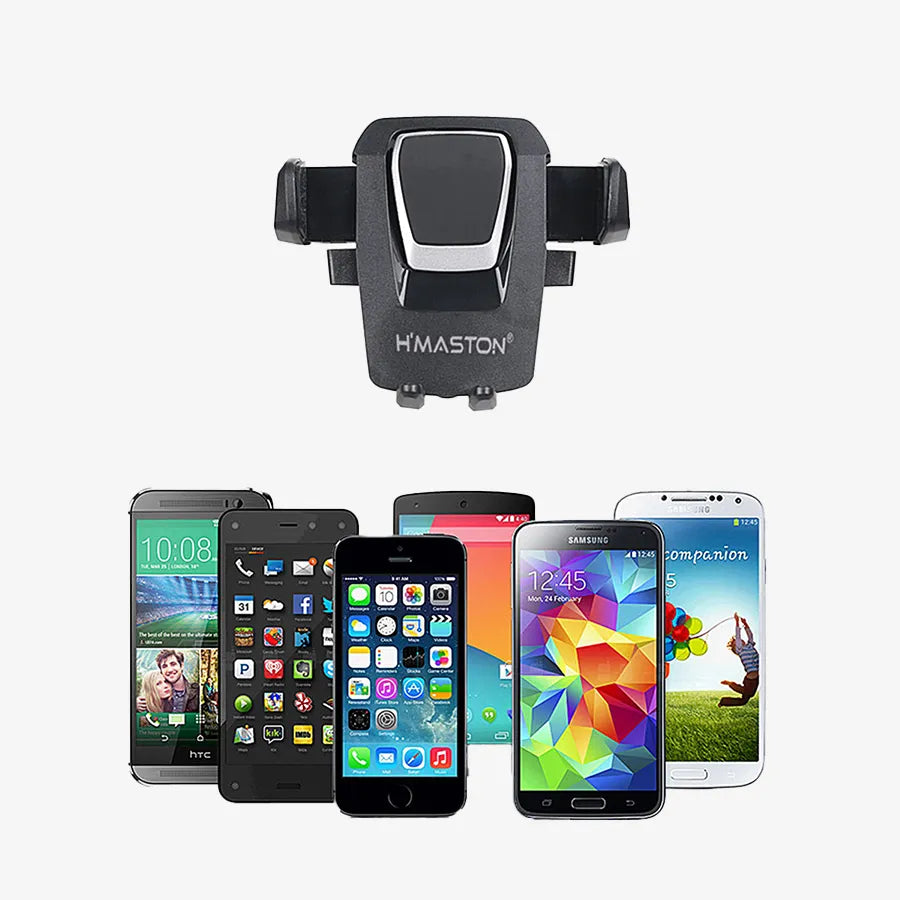 H'Maston CJ02 Suporte Veicular 360° com Trava Automática - Eleadermall