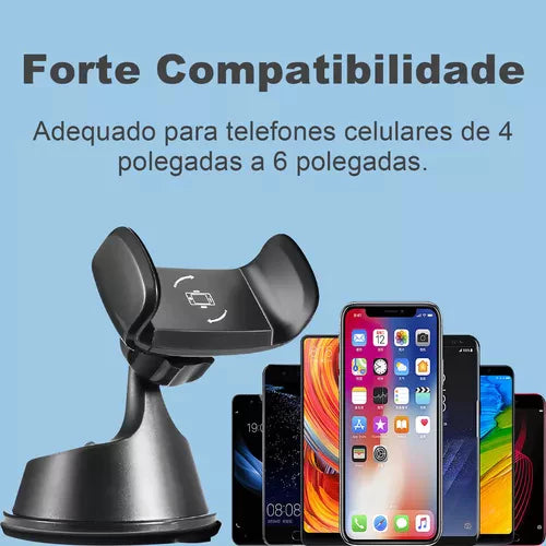H'Maston CJ702 Suporte Celular Carro Rotação 360° - Eleadermall