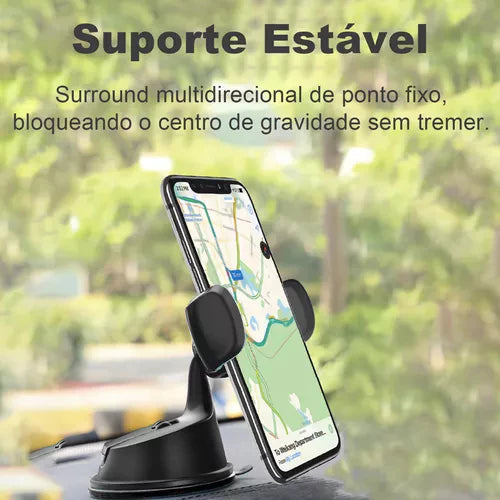 H'Maston CJ702 Suporte Celular Carro Rotação 360° - Eleadermall