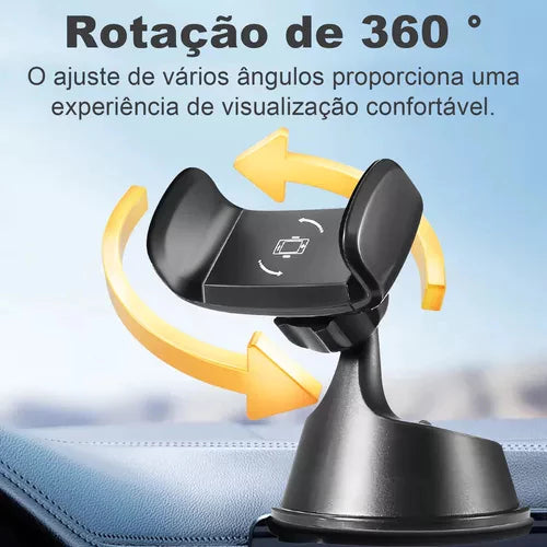 H'Maston CJ702 Suporte Celular Carro Rotação 360° - Eleadermall
