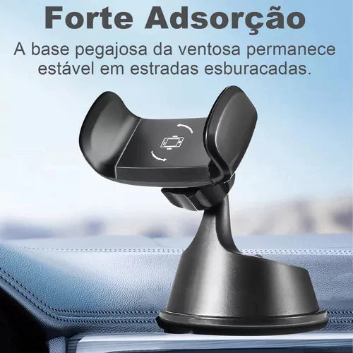 H'Maston CJ702 Suporte Celular Carro Rotação 360° - Eleadermall