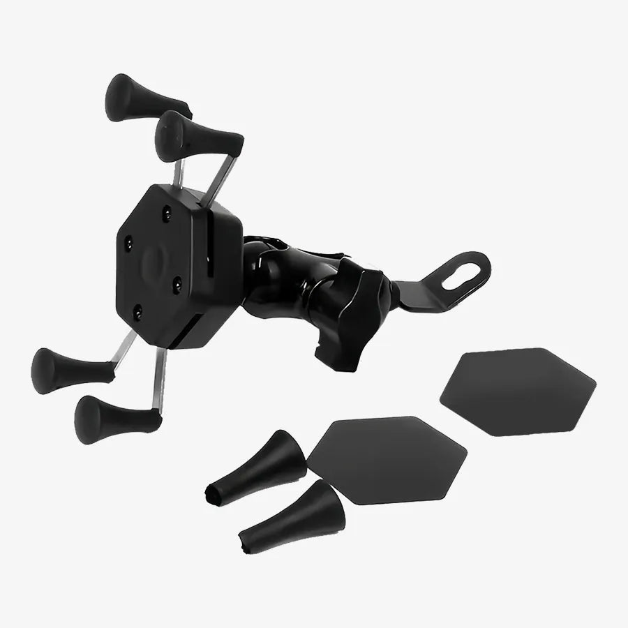 H'Maston CJ110: Suporte Moto com USB e LED - Eleadermall