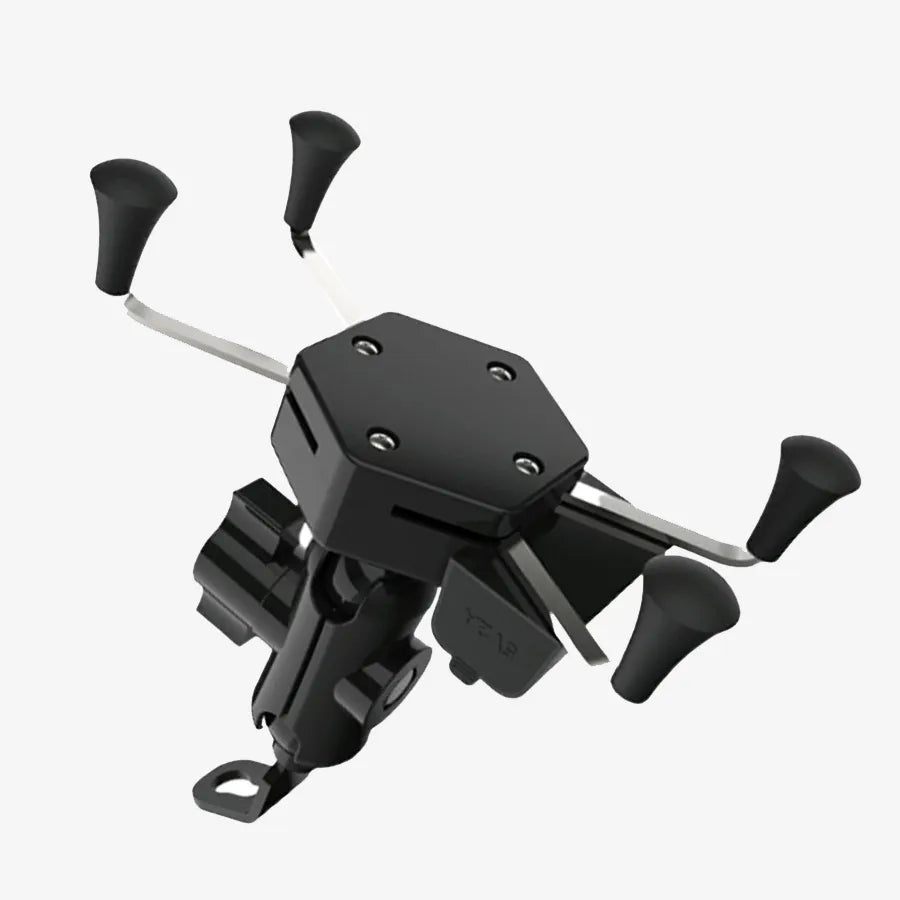 H'Maston CJ110: Suporte Moto com USB e LED - Eleadermall