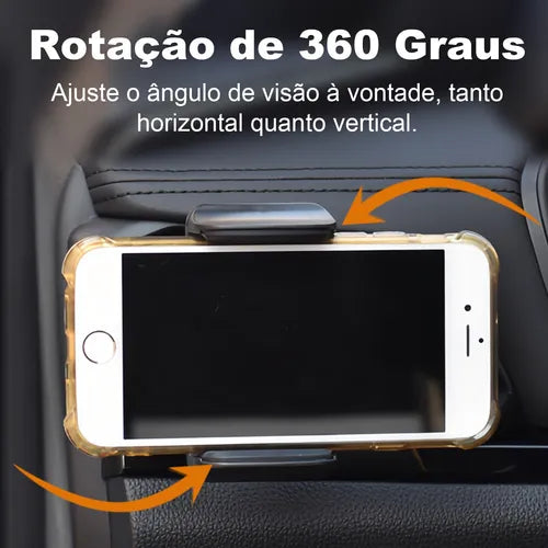 H'Maston CJ22 Suporte Celular Veicular 360° Ajustável - Eleadermall