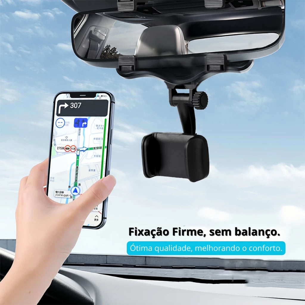H'Maston CJ46 Suporte 360º para Celular no Carro - Eleadermall