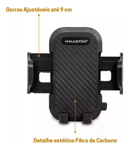 H'Maston CJ49 Suporte Veicular 360° Preto - Eleadermall