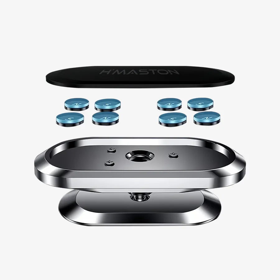 H'Maston CJ51 Suporte de Celular Carro Magnético Firme 360° - Eleadermall