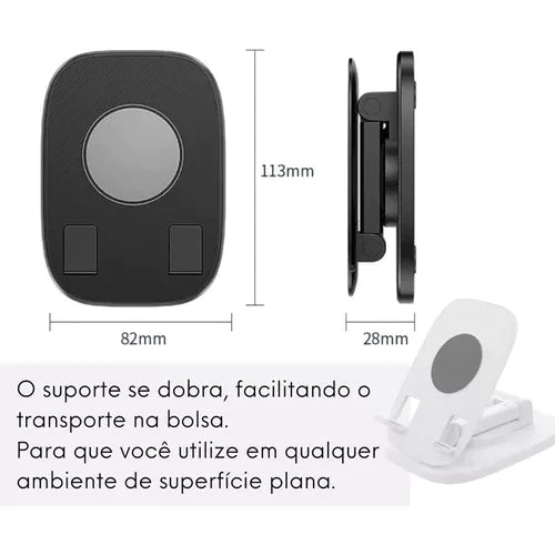 H'Maston CJ66 Suporte Celular 360° Portátil - Eleadermall