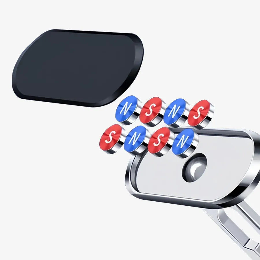 H'Maston CJ68: Suporte Celular Magnético 360º - Eleadermall