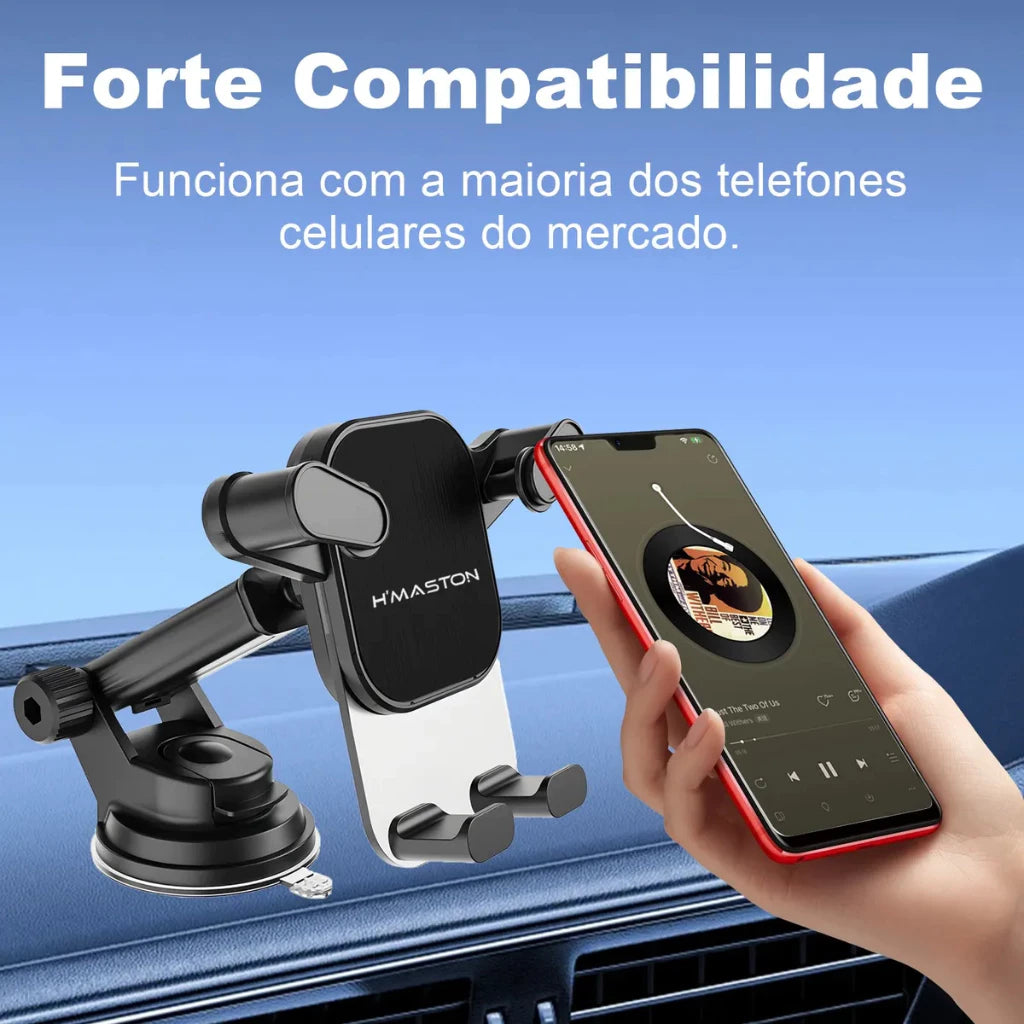 H'Maston CJ85 Suporte Veicular Universal Preto - Eleadermall