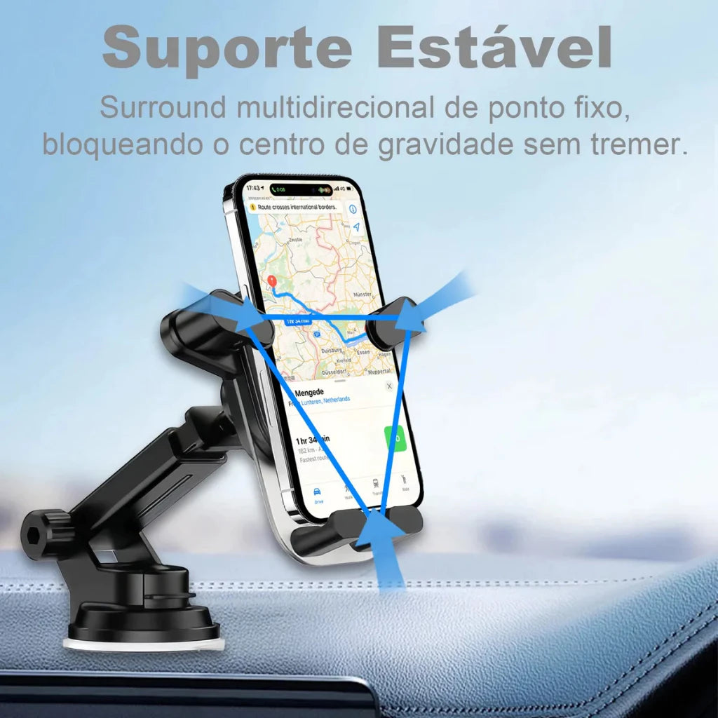 H'Maston CJ85 Suporte Veicular Universal Preto - Eleadermall