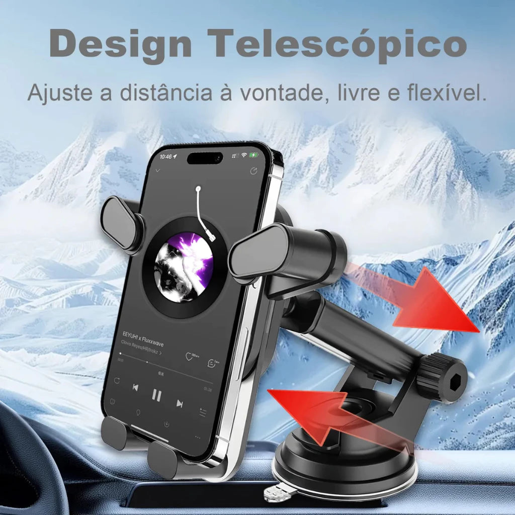 H'Maston CJ85 Suporte Veicular Universal Preto - Eleadermall