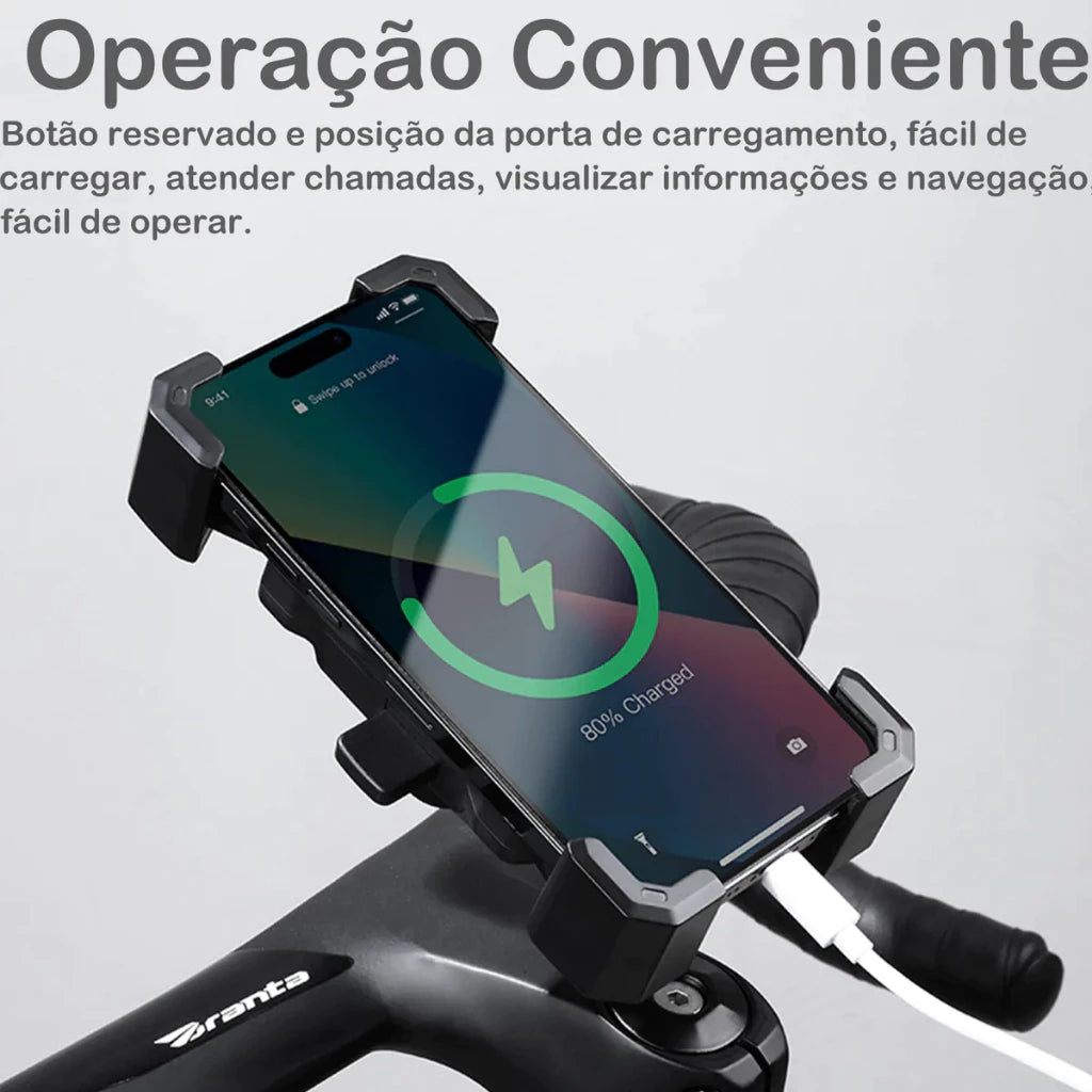 H'Maston CJ86 Suporte de Moto 360° Antichoque