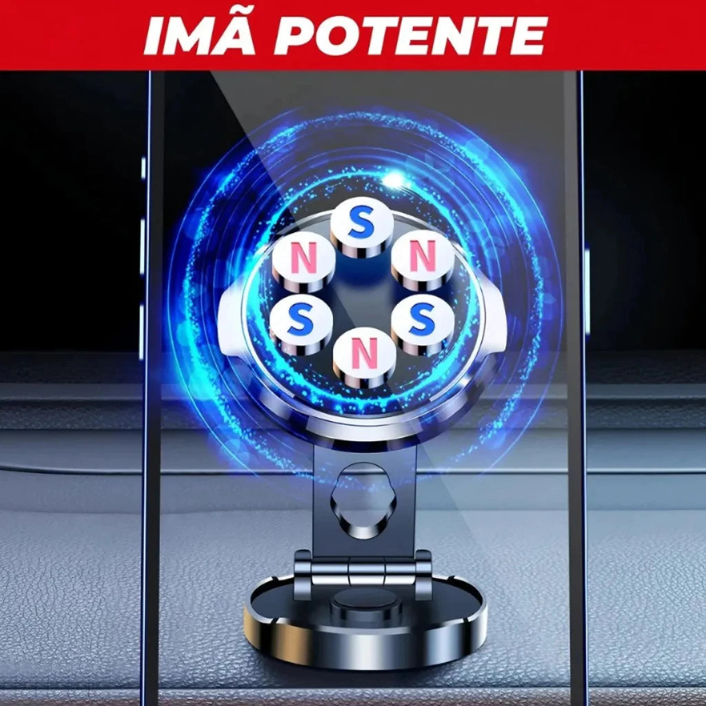 H'Maston CJ88 Suporte Magnético Dobrável 360°