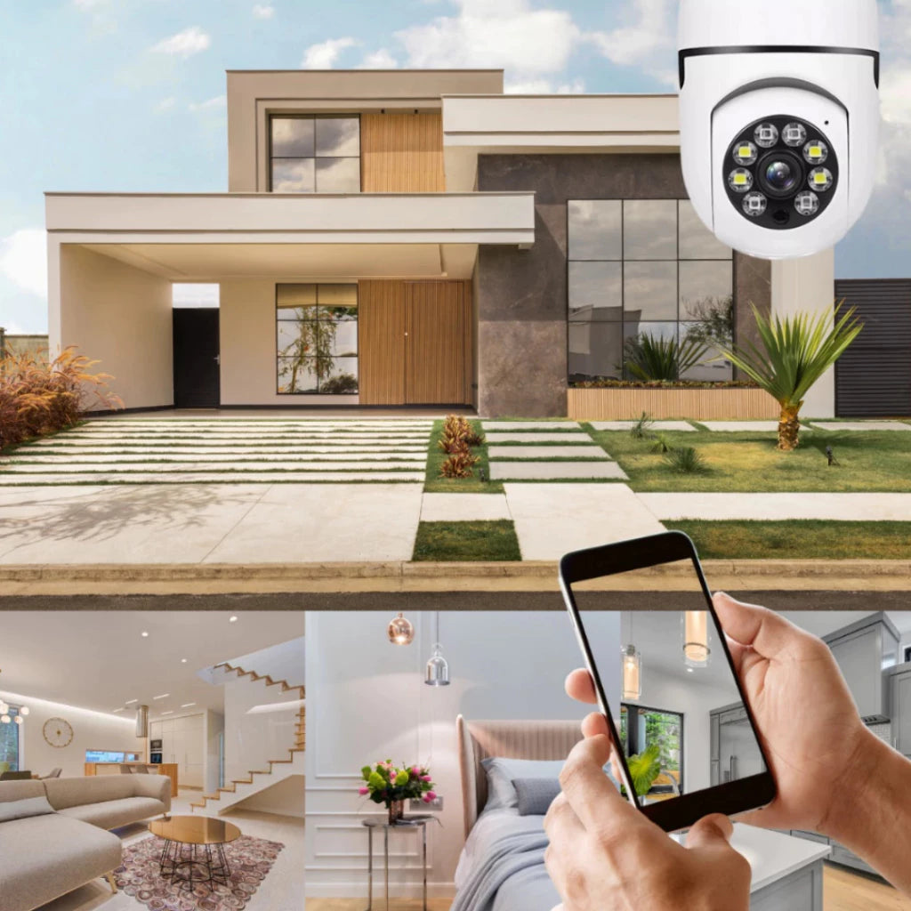 H'Maston CM06 Câmera 360° Wi-Fi com App HD - Eleadermall