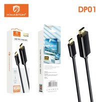 H'Maston DP01 Cabo USB-C para HDTV 4K - Conexão Estável