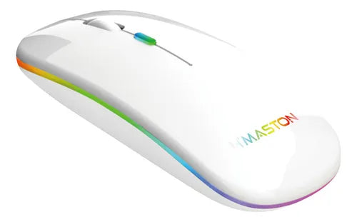 H'maston E1200 Mouse Sem Fio RGB Ergonômico - Eleadermall