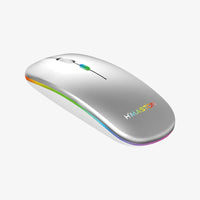 H'maston E1200 Mouse Sem Fio RGB Ergonômico